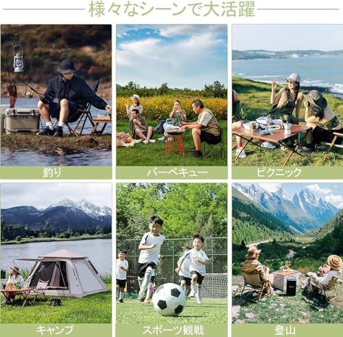 VECELO 折りたたみ椅子 コンパクト 超軽量 アルミ合金 ショルダー付き 持ち運び 携帯チェア アウトドアチェア コンパクトチェア 日本語説明書付き 耐荷重100KG 収納袋一体型 キャンプ椅子 旅行 ハイキング お釣り 試合観戦 花火大 e6566a75
