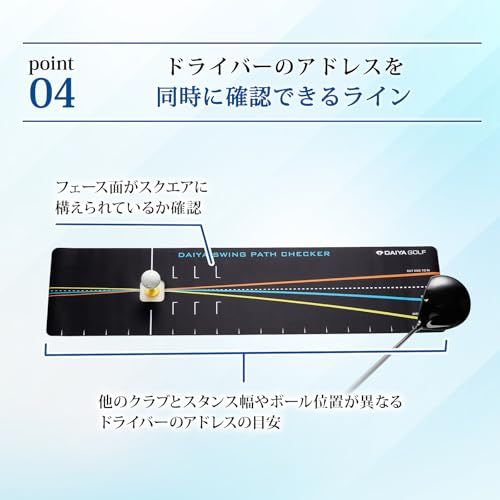ダイヤゴルフ(DAIYA GOLF) ダイヤスイングパスチェッカー スイング軌道の矯正でスライス防止 ゴルフスイング練習器具 ドライバー アイアン フェアウェイウッド プレーン スイング矯正 ダウンブロー インサイドアウト TR-5015″m 2fdcc6ef