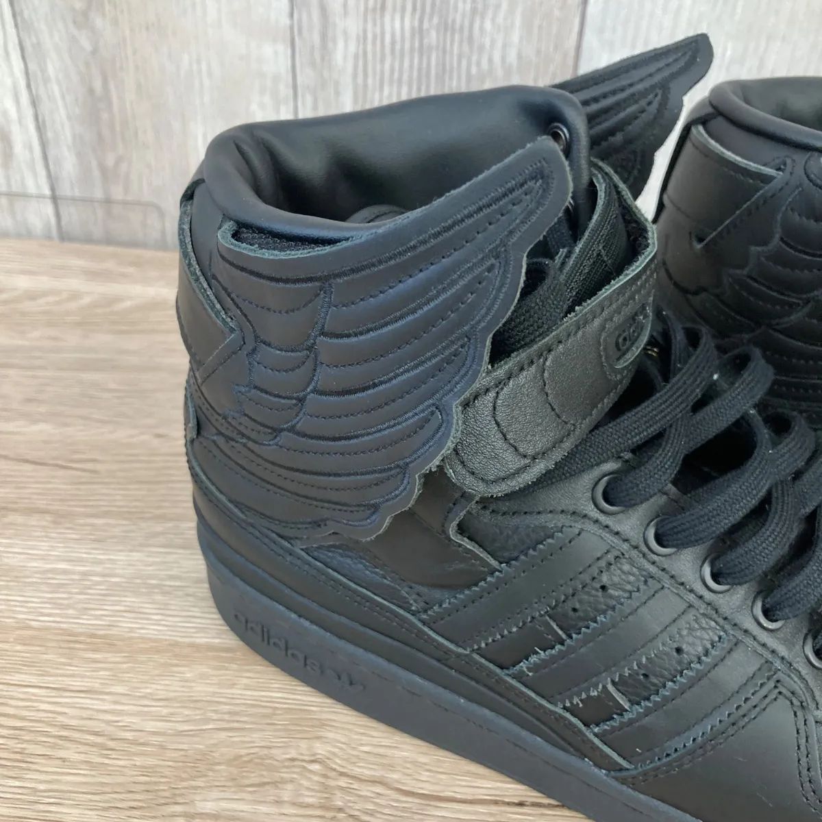 adidas×JEREMY SCOTT アディダス ×ジェレミースコット WINGS 4.0 ブラック GY4419 27cm 箱付き 平塚店　衣料品 ㊱