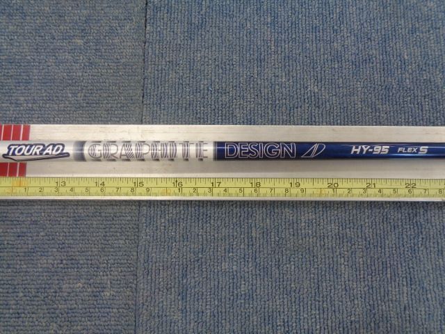 GRAPHITE DESIGN HY-95 s ピンスリーブ付き送料込み 中古シャフト GRAPHITE DESIGN グラファイトデザイン TourAD HY-95 S