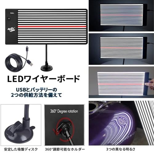 PDR デントリペア 87PCS デントリペアツール 【LEDワイヤーボード付き】 車へこみ修理 デントリペア工具 デントリペアキット 凹み直し ボディ 凹み 修理 引っ張り工具 デントリフター スライドハンマー 板金修復工具 収納バッグ付き a36528ca