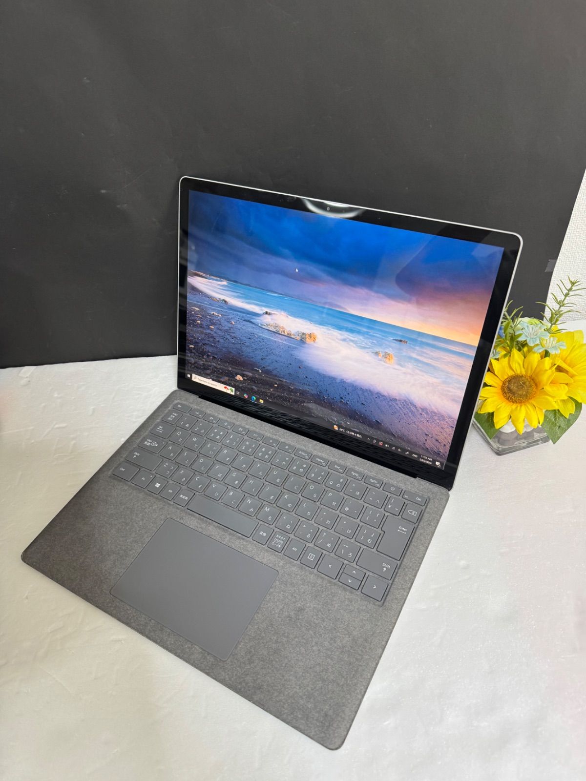 顔認証 あり、液晶２K タッチパネル 高級で大人気　Surface Laptop 3 Core I5 10世代 / RAM 8GB/ SSD 128 GB 13.3 INCH