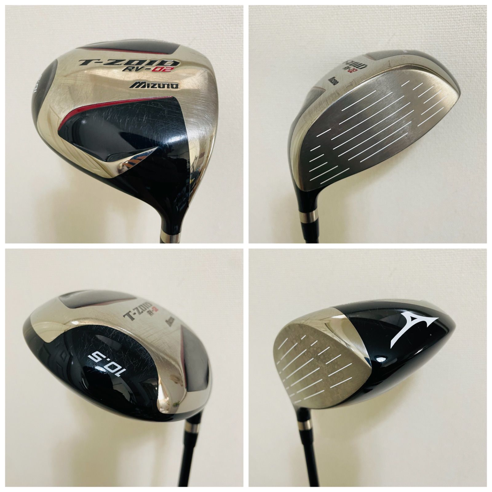 71 MIZUNO T-ZOID RV-02 ミズノ メンズ 右利き ゴルフクラブ11本セット
