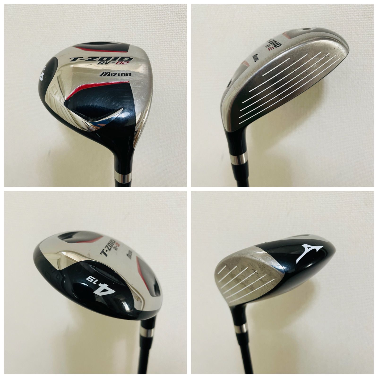 71 MIZUNO T-ZOID RV-02 ミズノ メンズ 右利き ゴルフクラブ11本セット