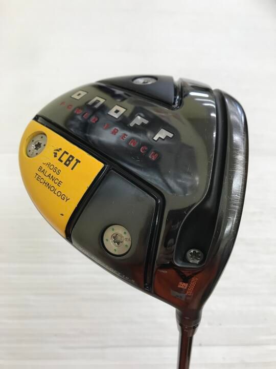 グローブライド　ONOFF KURO 2022　10.5度　SHINARI:60 CBT　Sフレックス　ドライバー　中古【最短即日発送】