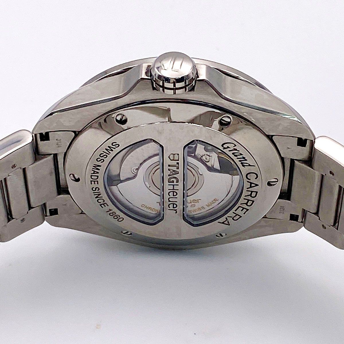 TAG HEUER タグホイヤー グランドカレラ GMT キャリバー8 43mm 腕時計 