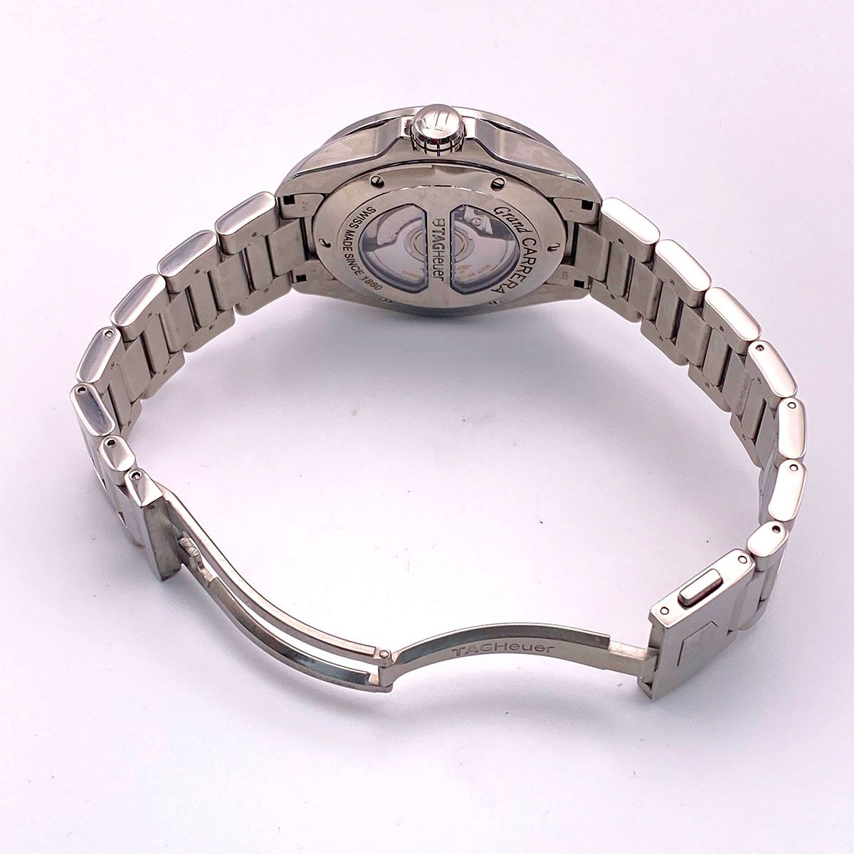 TAG HEUER タグホイヤー グランドカレラ GMT キャリバー8 43mm 腕時計 
