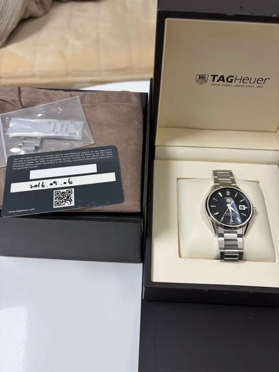 タグ・ホイヤー カレラ 39mm 黒文字盤