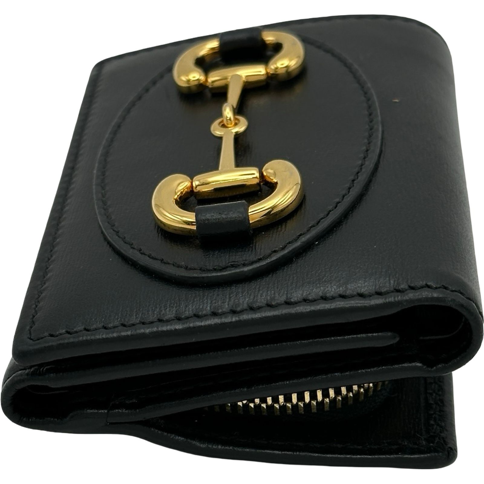 グッチ GUCCI ホースビットコンパクトウォレット 644462 ブラック 