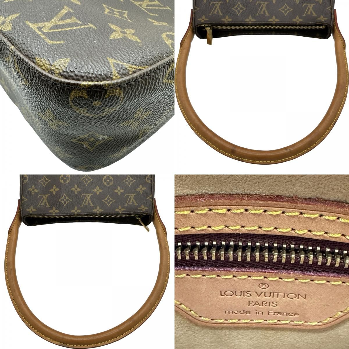 ルイ・ヴィトン LOUIS VUITTON ルーピングMM M51146 ブラウン