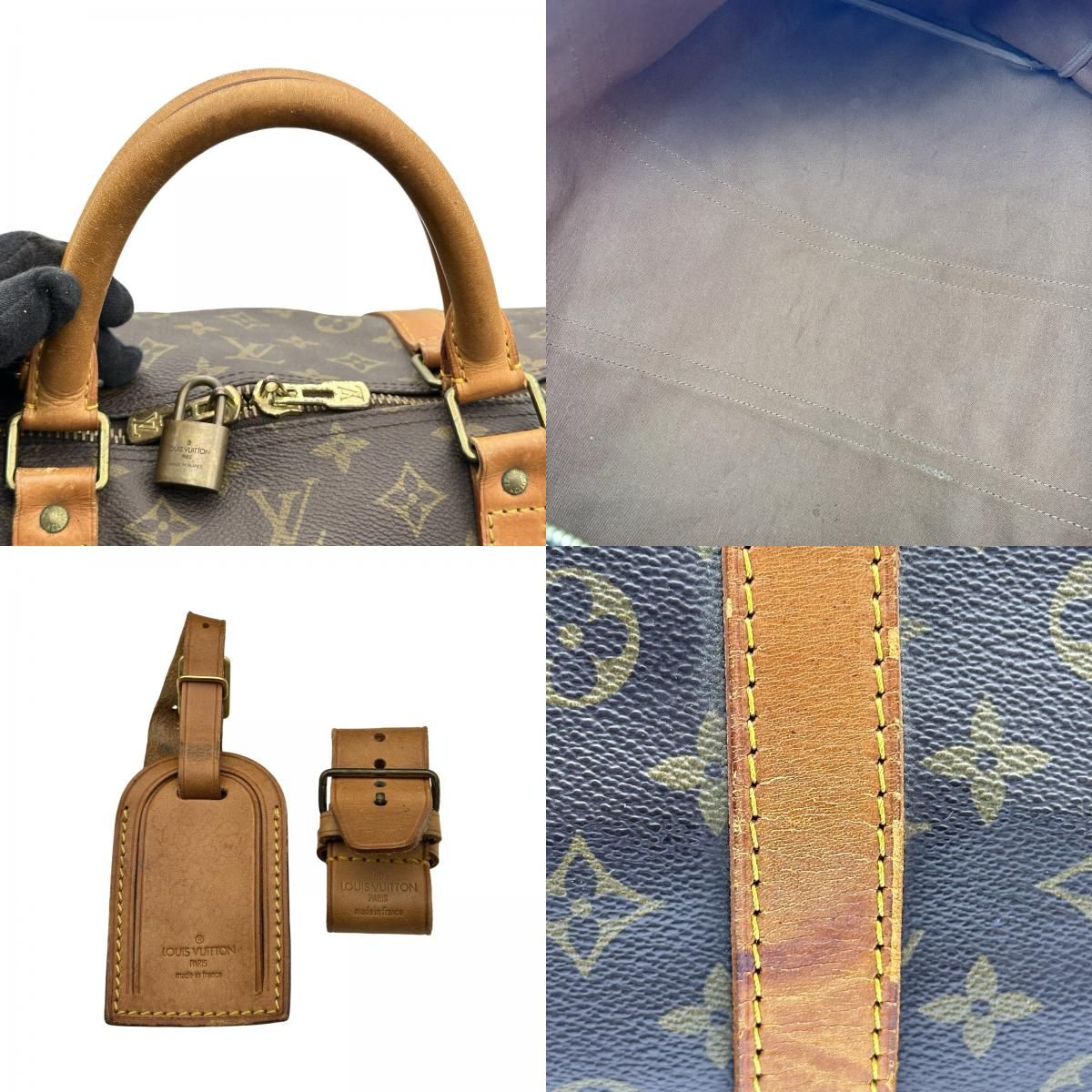 ルイ・ヴィトン LOUIS VUITTON キーポル 60 M41422 ブラウン