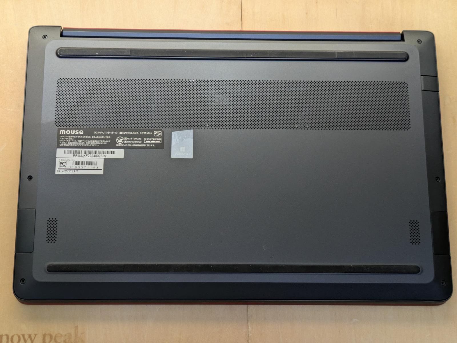 mouse X4-R5 Ryzen5-5560U 16GB/512GB SSD - メルカリ