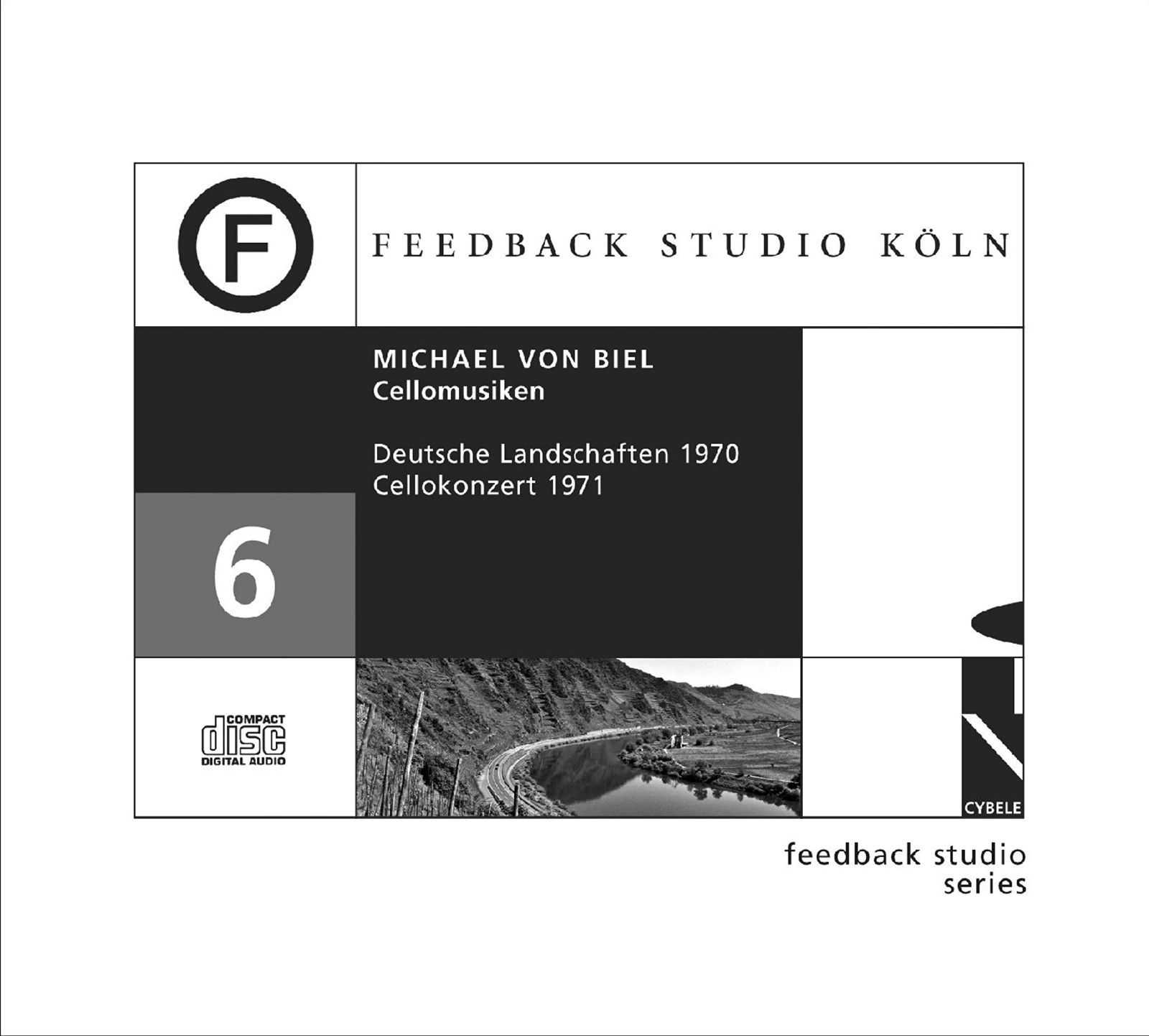 【CD】Cello Music: Feedback Studio Series