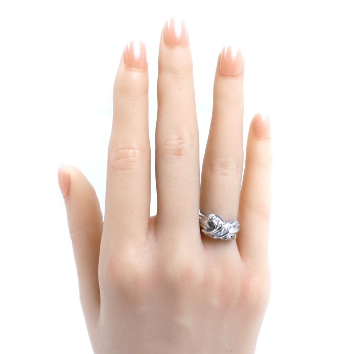 TIFFANY&Co. ティファニー K18WG ホワイトゴールド シグネチャー 