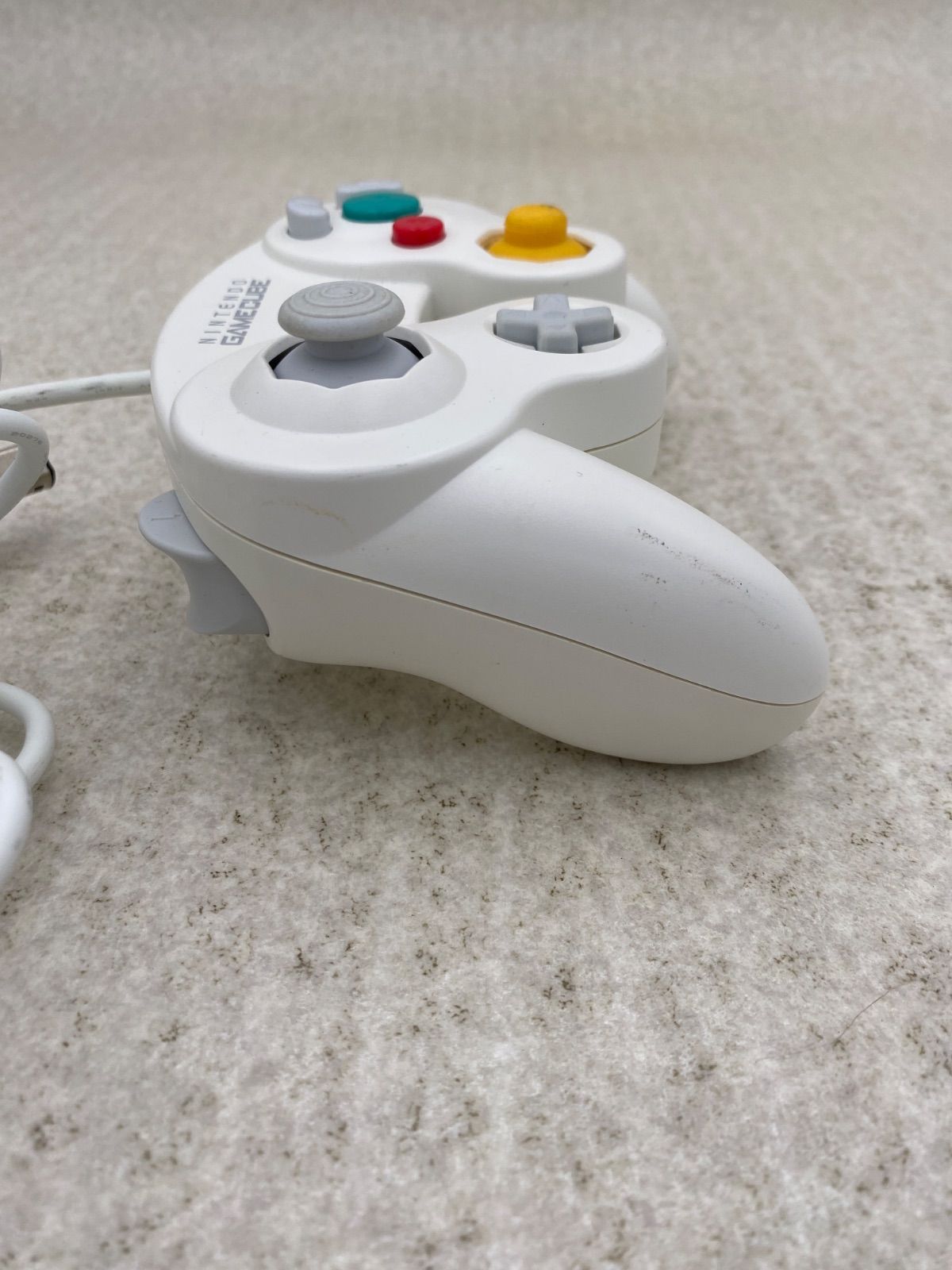 ニンテンドーゲームキューブ コントローラー ホワイト 動作品 - メルカリ