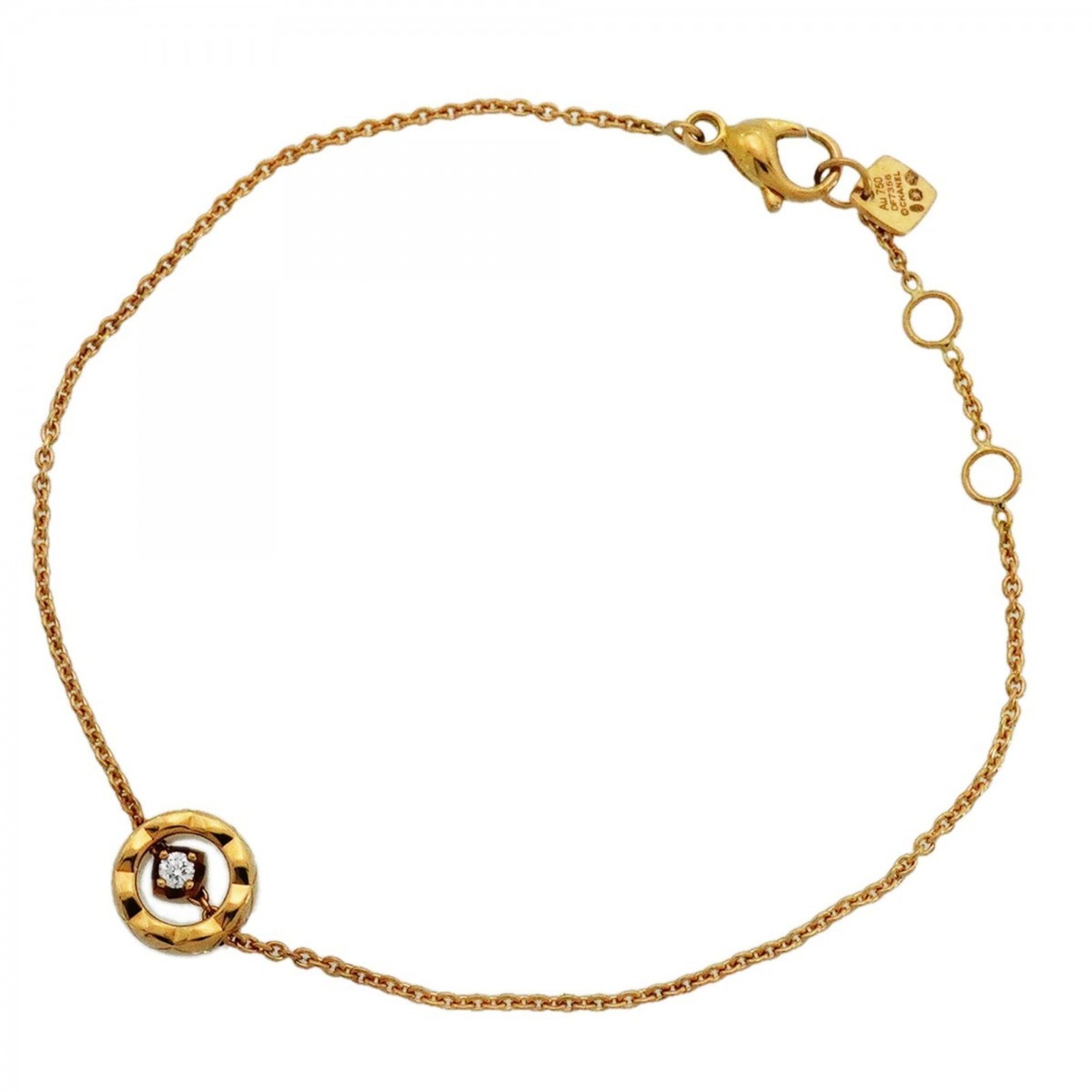 シャネル(Chanel) シャネル ブレスレット ココクラッシュ ベージュゴールド 1PD 18KPG ピンクゴールド ダイヤモンドレディース P2820304 186,992円