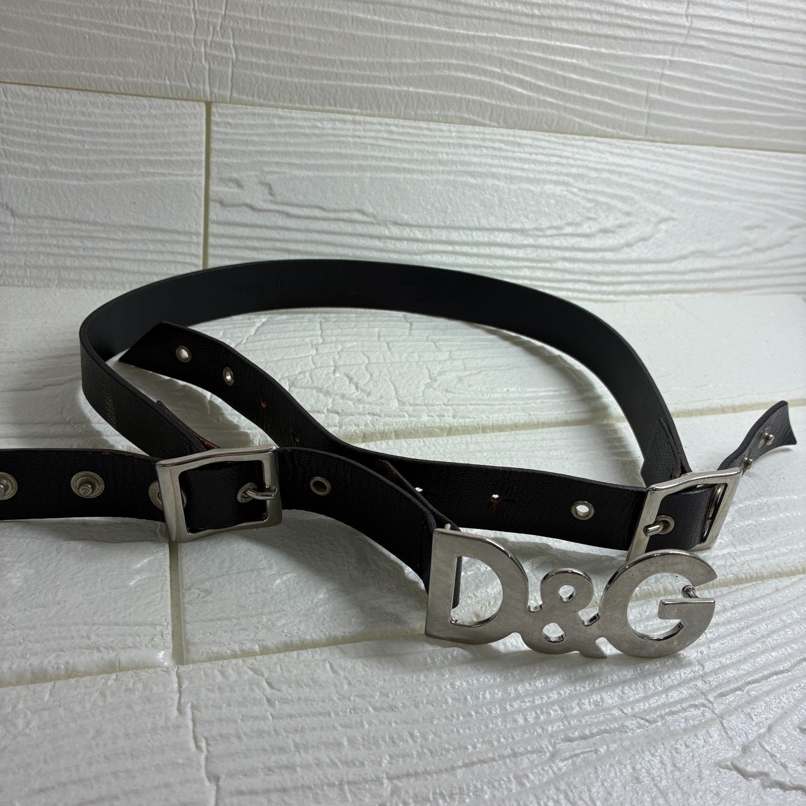 S800 DOLCE/GABBANA ロゴレザーベルト 263125688 - メルカリ