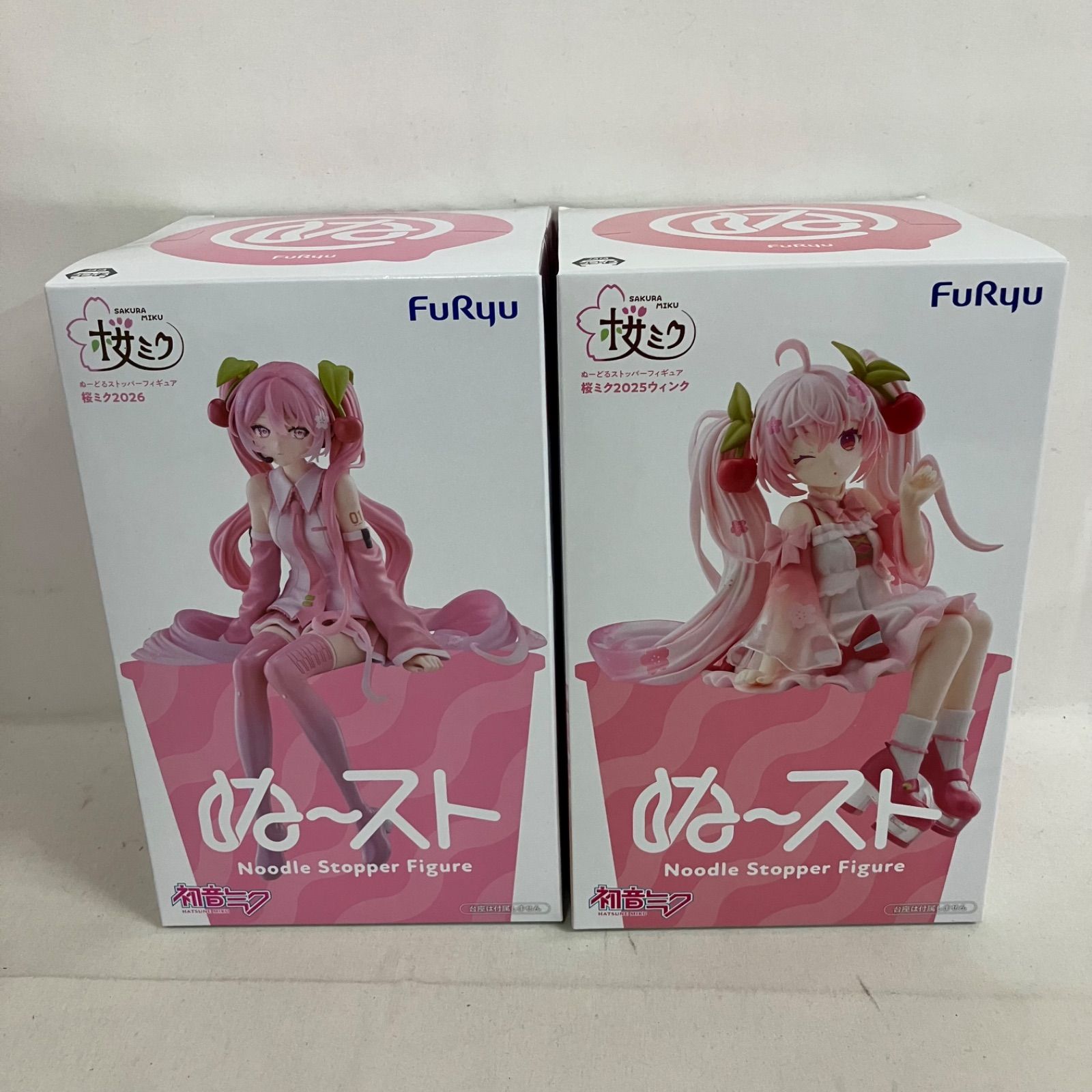 未開封 初音ミク 桜ミク ぬ～スト フィギュア 6個セット SF5D20 c107 