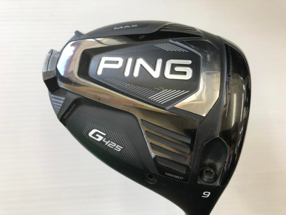 ピン G425 MAX 9度 ALTA J CB SLATE Sフレックス ドライバー 中古