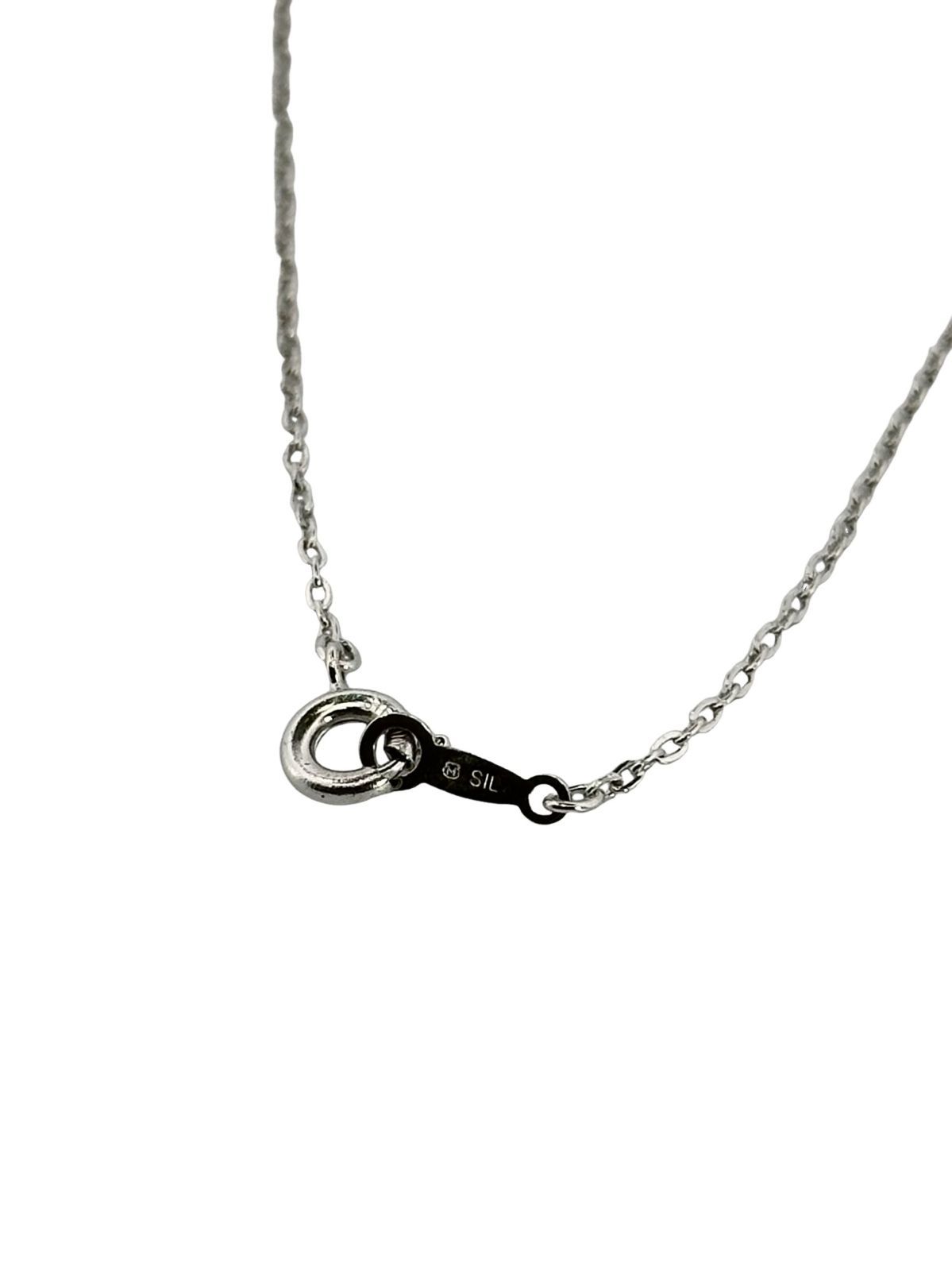 MIKIMOTO ミキモト SV シルバー K18 コンビ パール 真珠 ネックレス ペンダント アクセサリー 4g