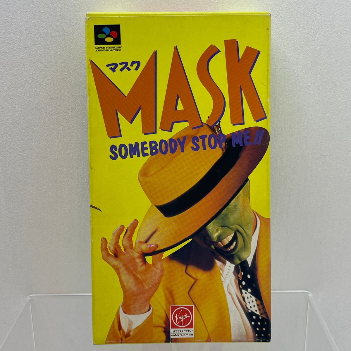 尾張小牧店】SFC マスク MASK SOMEBODY STOP ME! スーパーファミコン 