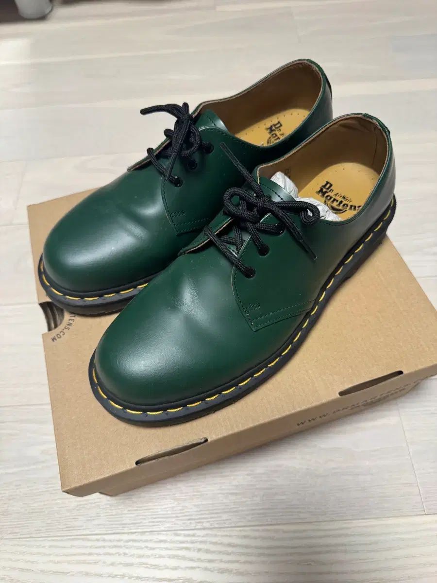 DR. MARTENS ドクターマーチン 1461 グリーン 新品 uk8 us9 42 270-275