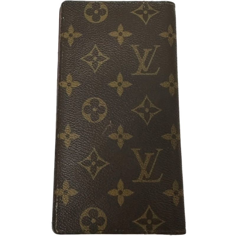 LOUIS VUITTON ルイヴィトン ポルトカルトクレディ M60825 ブラウン モノグラム 二つ折り財布 ユニセックス 【中古】 32605K240 LOUIS VUITTON ルイヴィトン ポルトカルトクレディ M60825 ブラウン モノグラム 二つ折り財布 ユニセックス 【中古】 32605K240