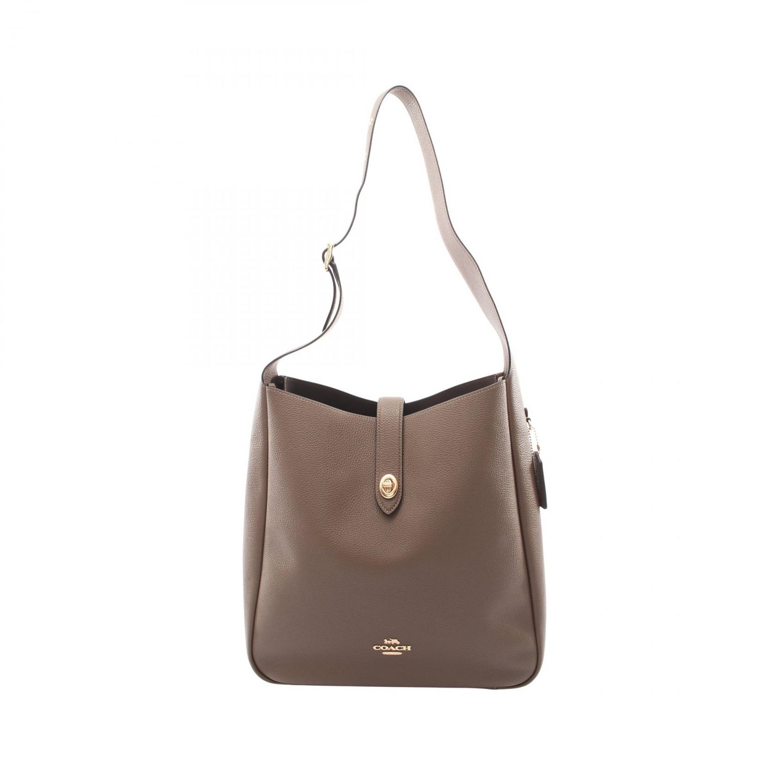 コーチ COACH ショルダーバッグ ハドリー ラージ CCD65 ダークストーン レザー ハドリー ラージ ショルダー レディース Used A