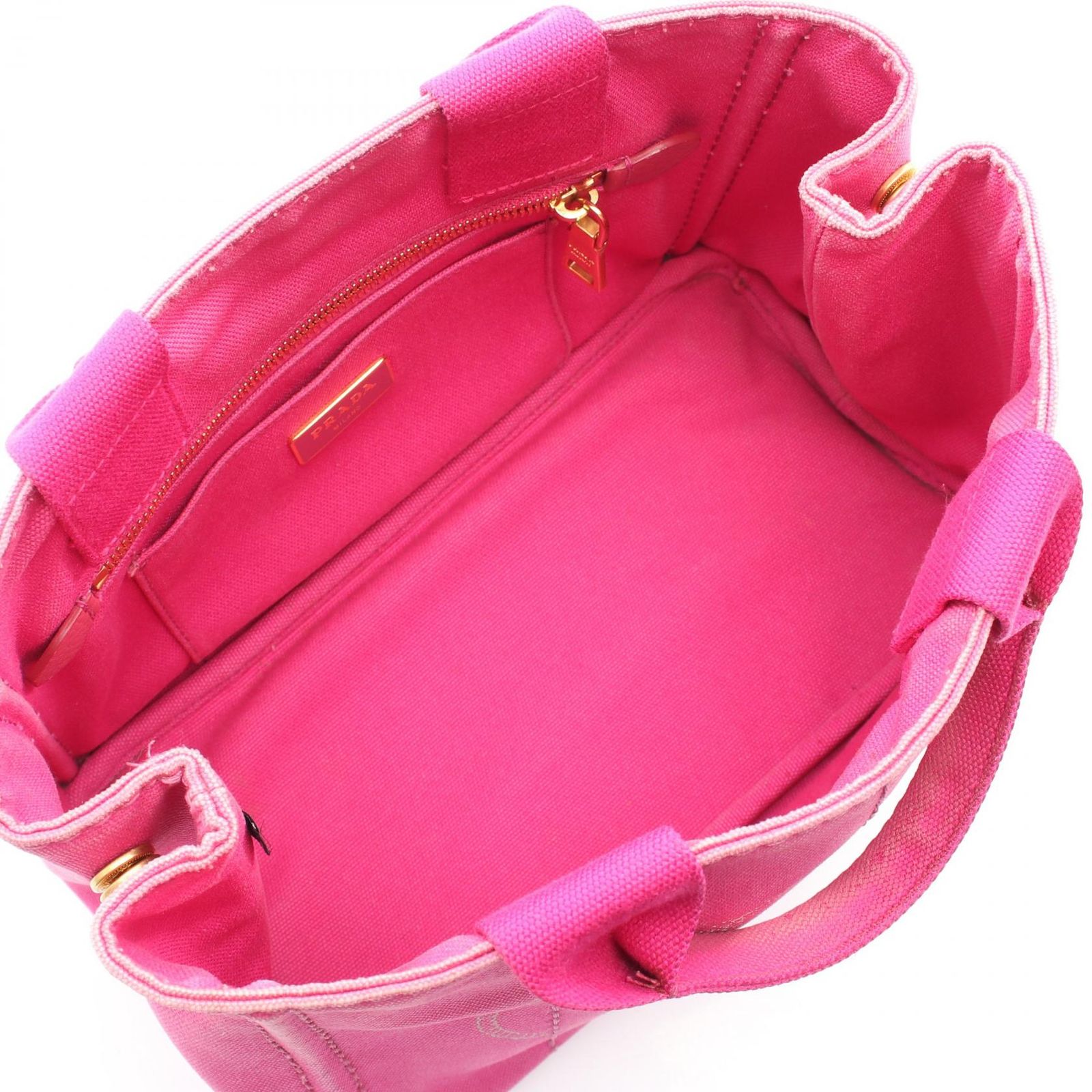 プラダ PRADA トートバッグ CANAPA カナパ ミニ BN2439 ピンク プラダ PRADA トートバッグ CANAPA カナパ ミニ BN2439 ピンク