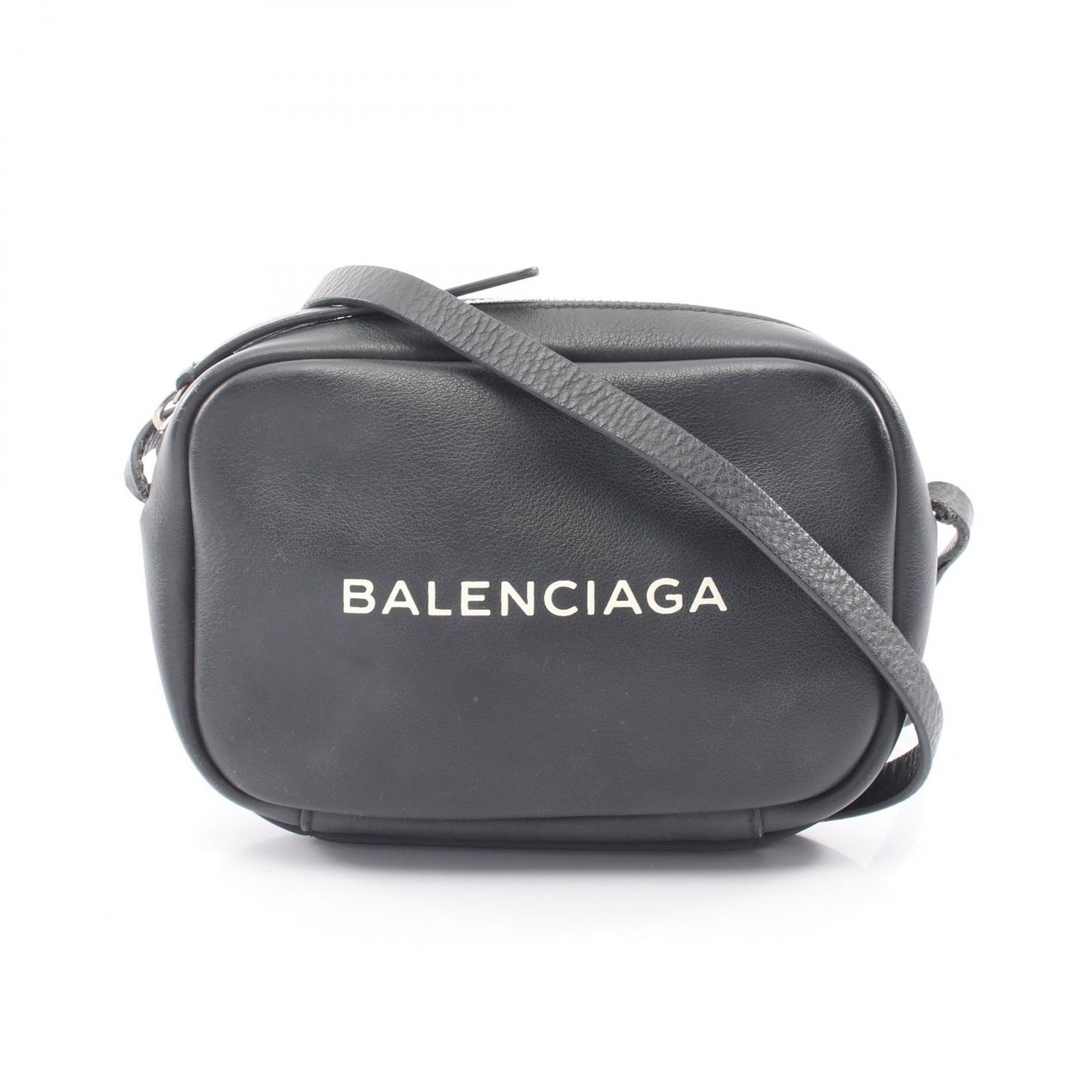 バレンシアガ BALENCIAGA ショルダーバッグ EVERYDAY CAMERA BAG XS エブリデイ カメラバッグ 489809 ブラック レザー エブリデイ カメラバッグ レディース Used B