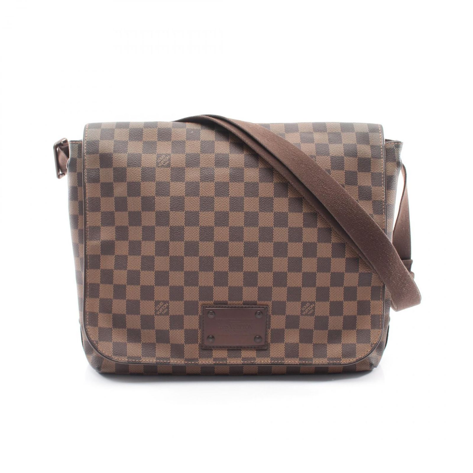 ルイ・ヴィトン LOUIS VUITTON ショルダーバッグ ブルックリンGM N51212 PVCコーティングキャンバス レザー ブルックリンGM ユニセックス Used B