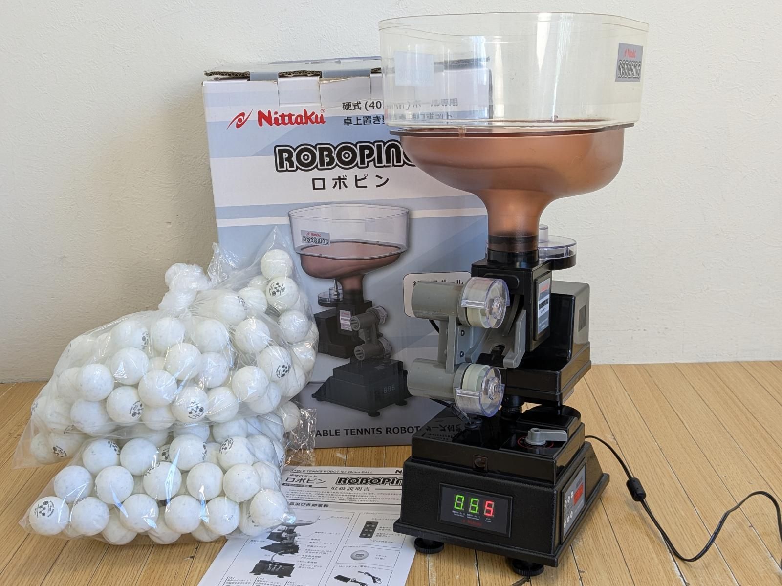 Nittaku ニッタク 卓球ロボット ROBOPING NT-3025 ボール付リモなし-純 