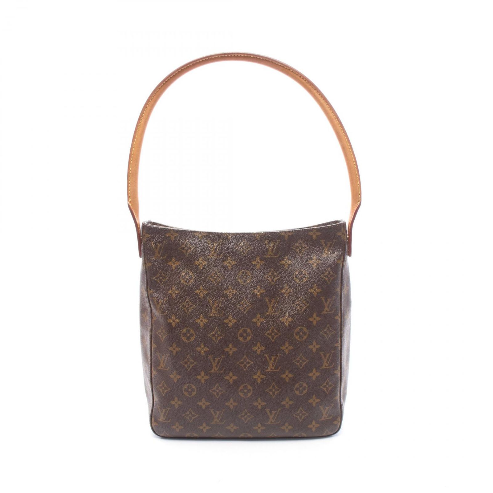 ルイ・ヴィトン LOUIS VUITTON ショルダーバッグ ルーピングGM M51145 PVCコーティングキャンバス レザー ルーピングGM レディース Used B