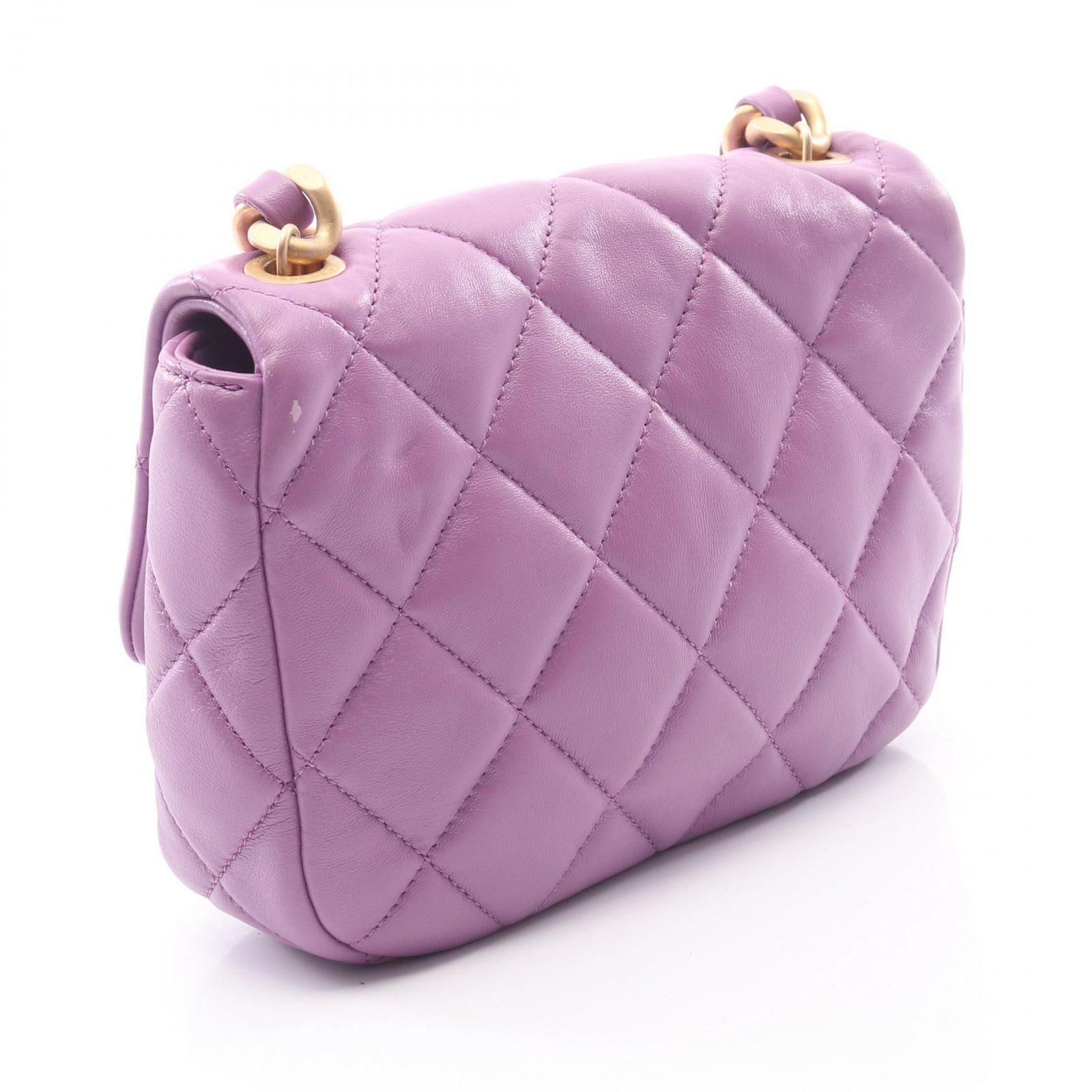 シャネル CHANEL ショルダーバッグ ミニマトラッセ コンビ金具 AS3205