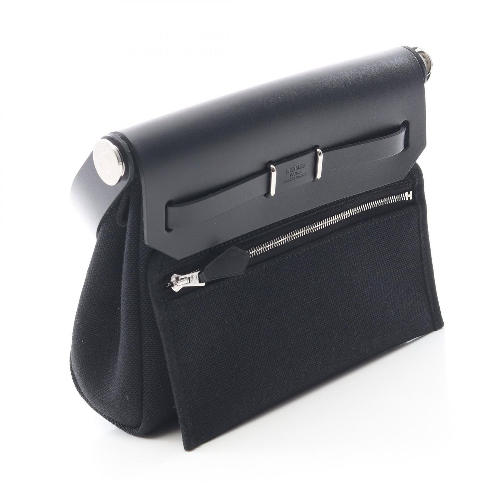 エルメス HERMES ショルダーバッグ エールバッグジップ ミニ ブラック 