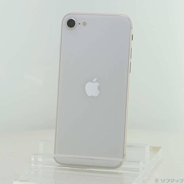 ソフマップ 〔中古品〕 iPhone SE 第3世代 64GB スターライト MMYD3J／A SIMフリー【258】