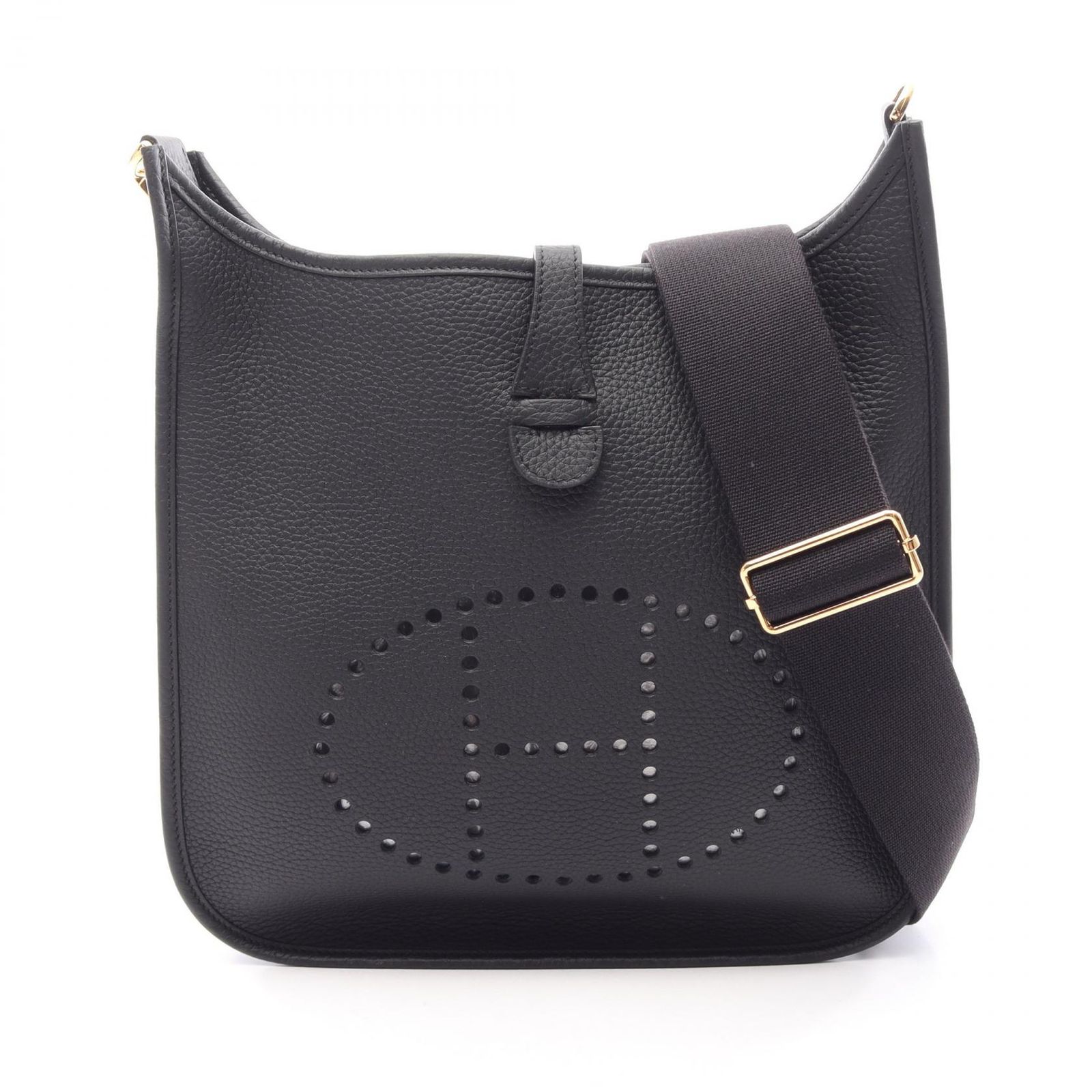 エルメス HERMES ショルダーバッグ エヴリン 3 トロワ PM ブラック レザー エヴリン3PM ブラック レディース Used A 378,360円