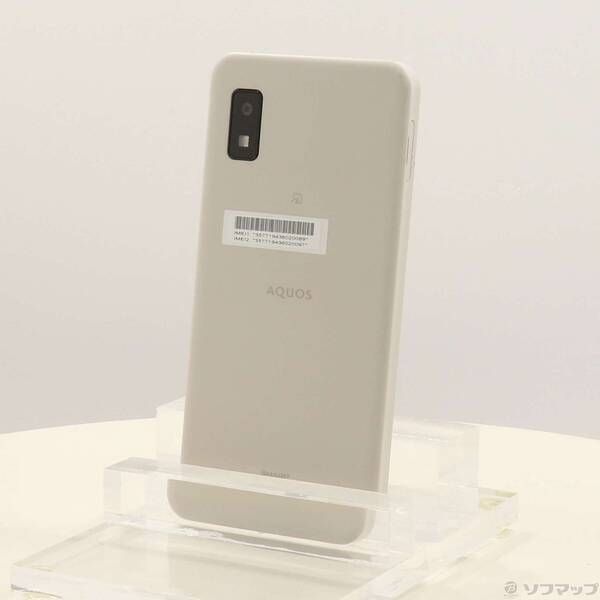 中古 AQUOS wish 64GB アイボリー SHG06 SIMフリー - メルカリ
