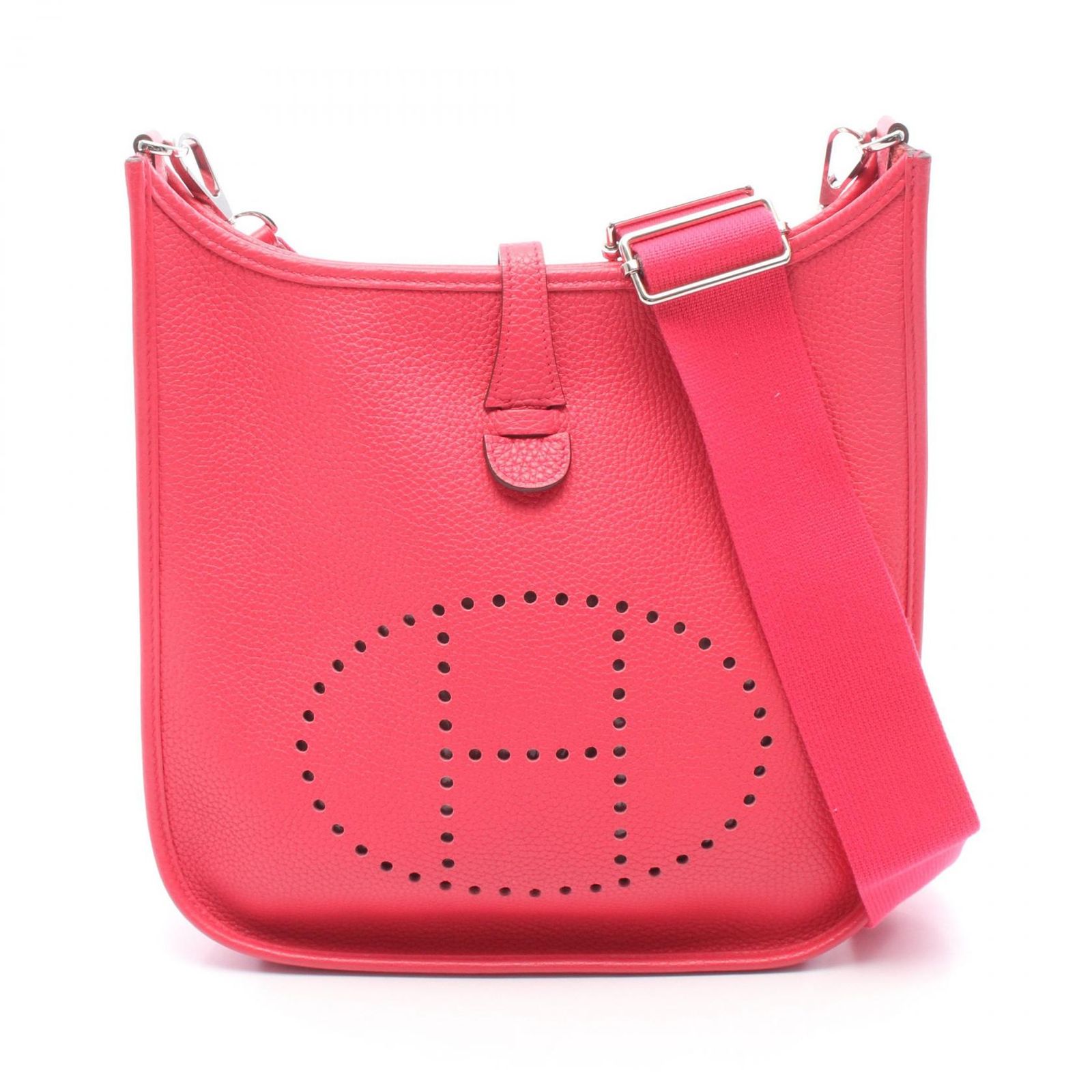 エルメス HERMES ショルダーバッグ エヴリン 3 トロワ PM ローズエクストリーム ローズエクストリーム レザー エヴリン3PM ローズエクストリーム レディース
