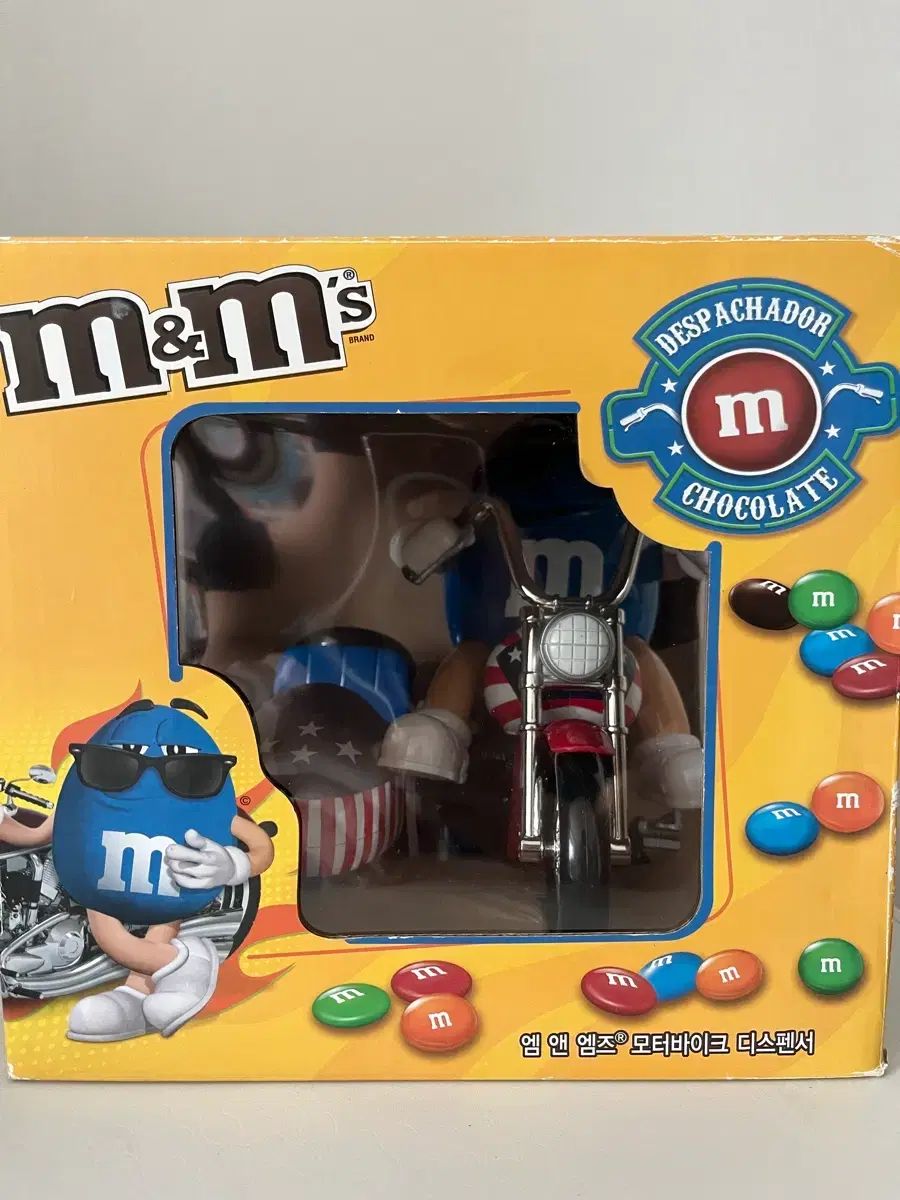M&M 엠앤엠즈 バイク 星条旗 ディスペンサー 新品