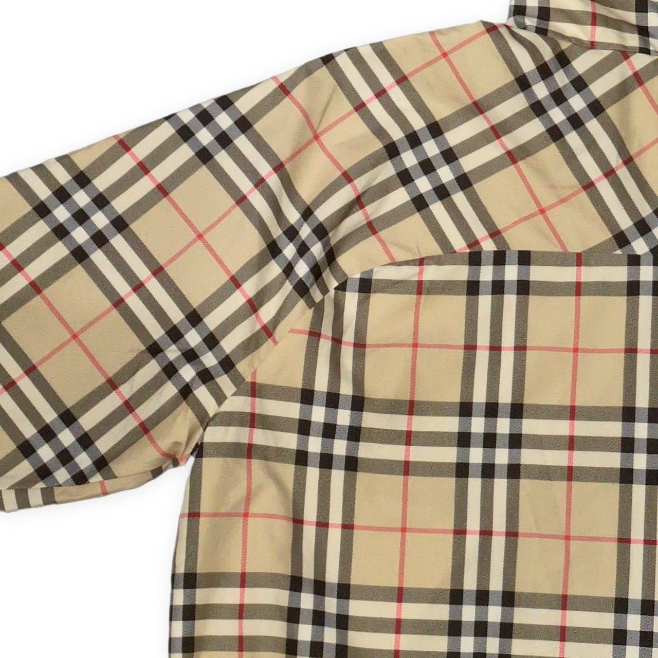 BURBERRY GOLF ノバチェック柄 ハーフジッププルオーバー ジャケット