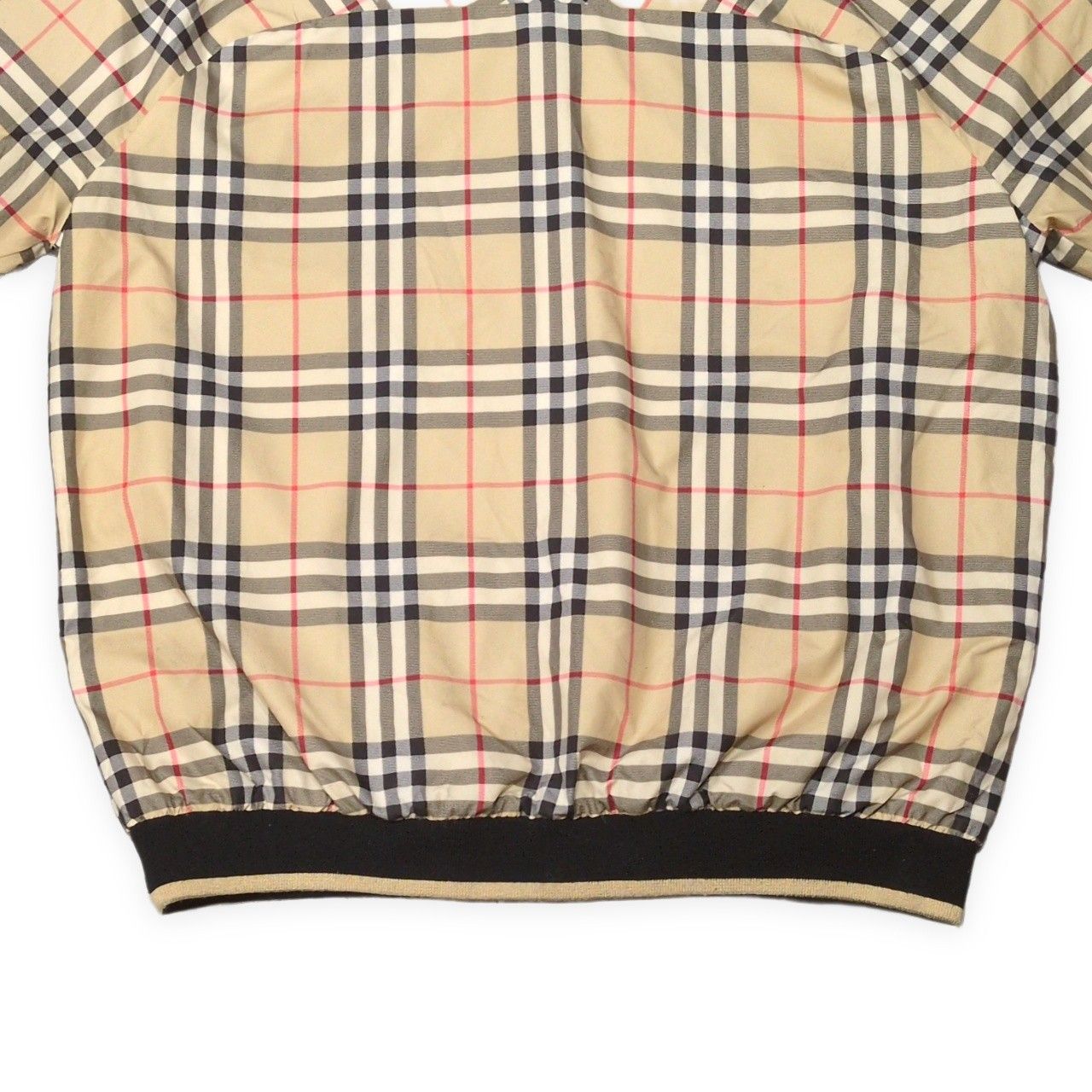 BURBERRY GOLF ノバチェック柄 ハーフジッププルオーバー ジャケット