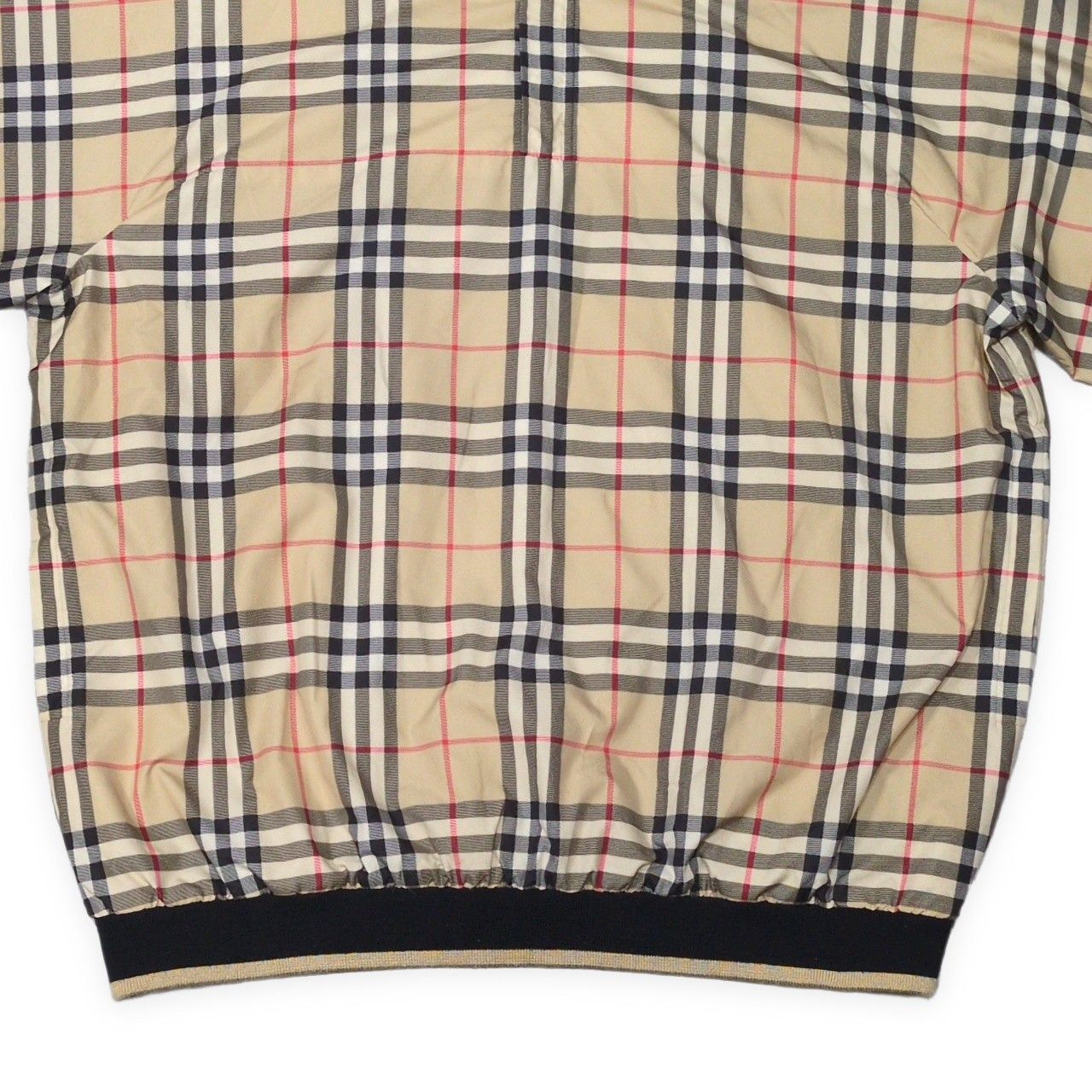 BURBERRY GOLF ノバチェック柄 ハーフジッププルオーバー ジャケット