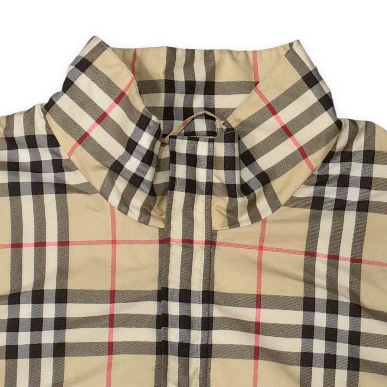 BURBERRY GOLF ノバチェック柄 ハーフジッププルオーバー ジャケット