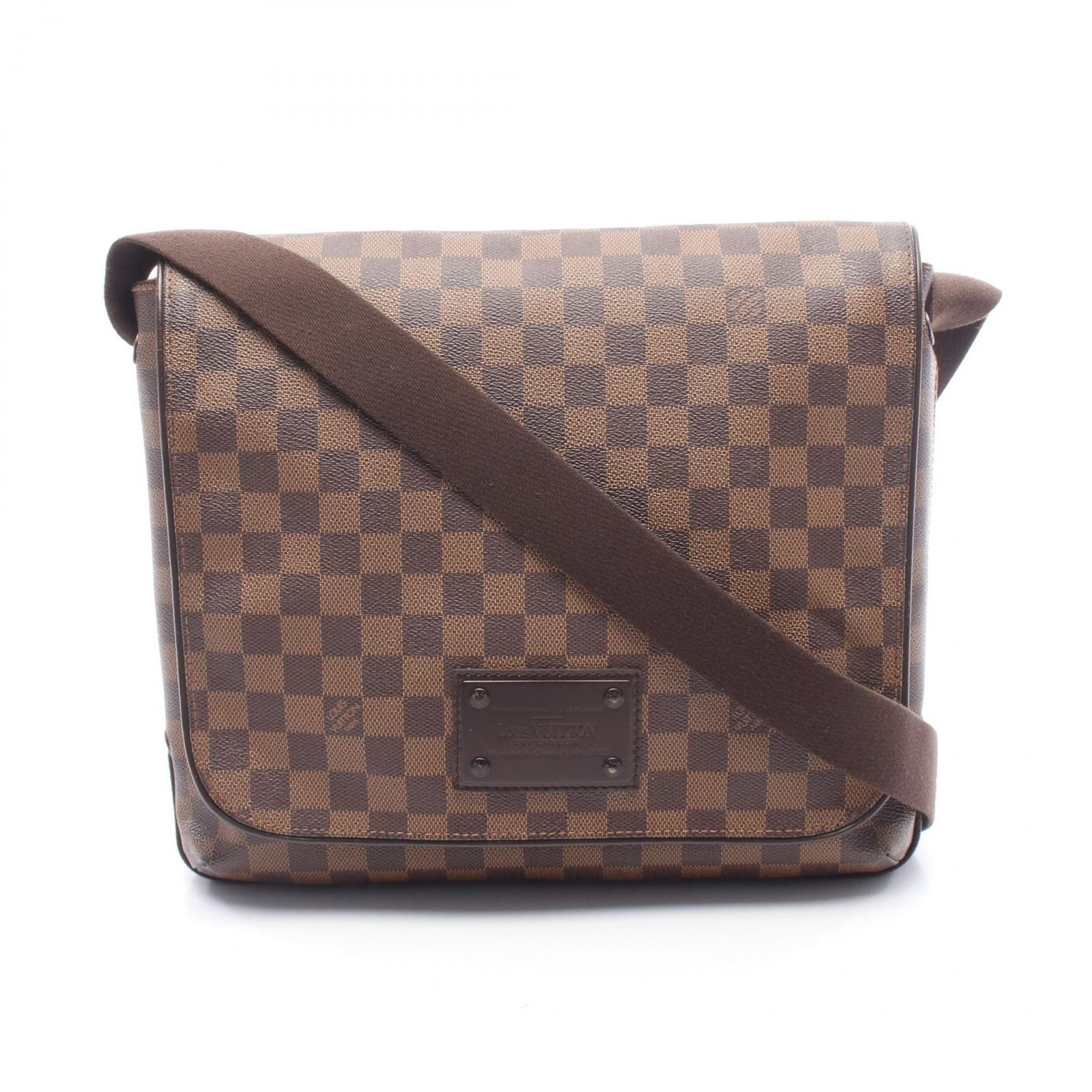 ルイ・ヴィトン LOUIS VUITTON ショルダーバッグ ブルックリンMM N51211 PVCコーティングキャンバス レザー ブルックリンMM ユニセックス Used A