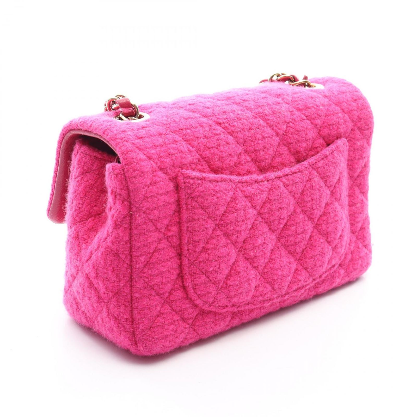 シャネル CHANEL ショルダーバッグ ミニマトラッセ20 フューシャピンク 
