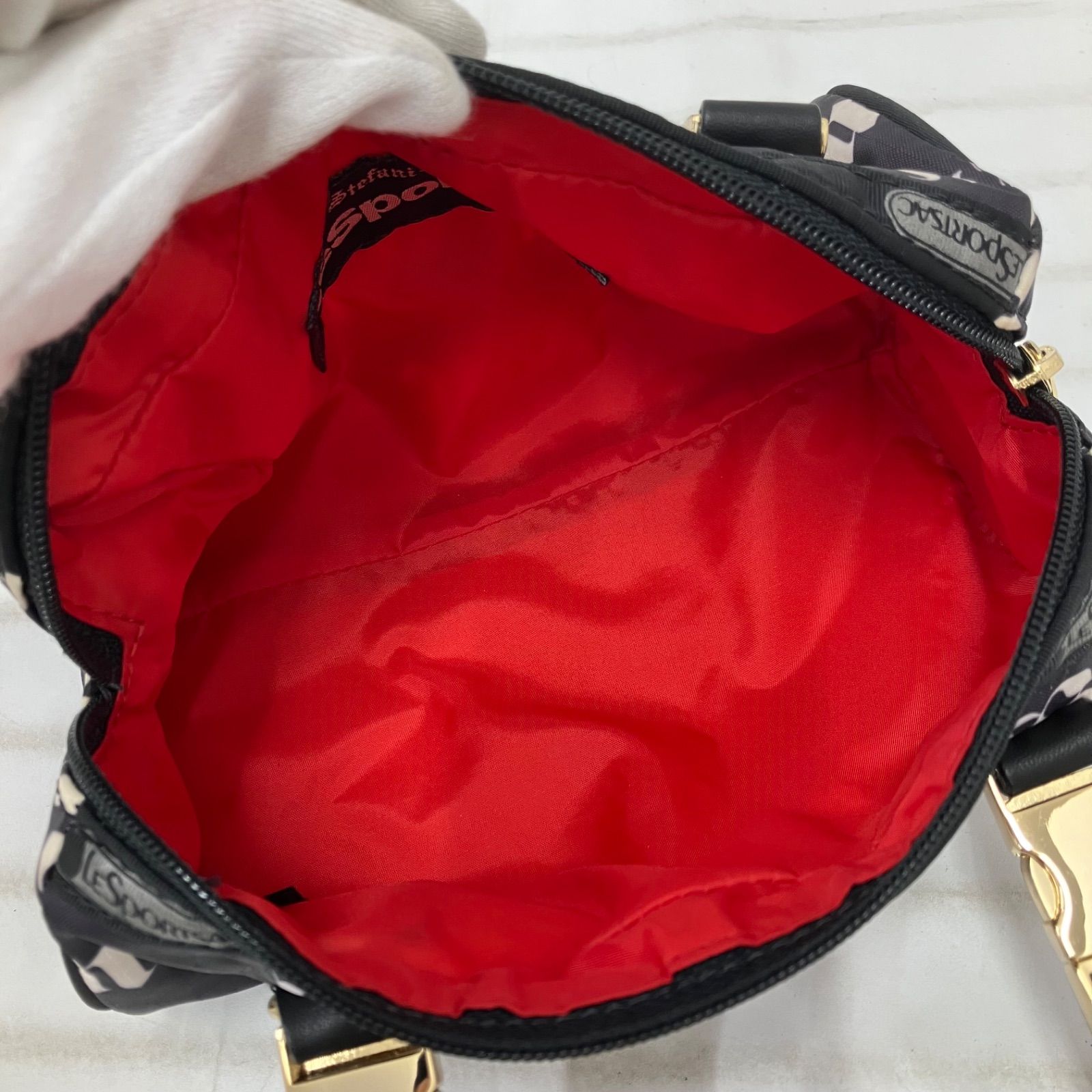2662 LeSportsac レスポートサック ハンドバッグ ミニバッグ ドラム型 