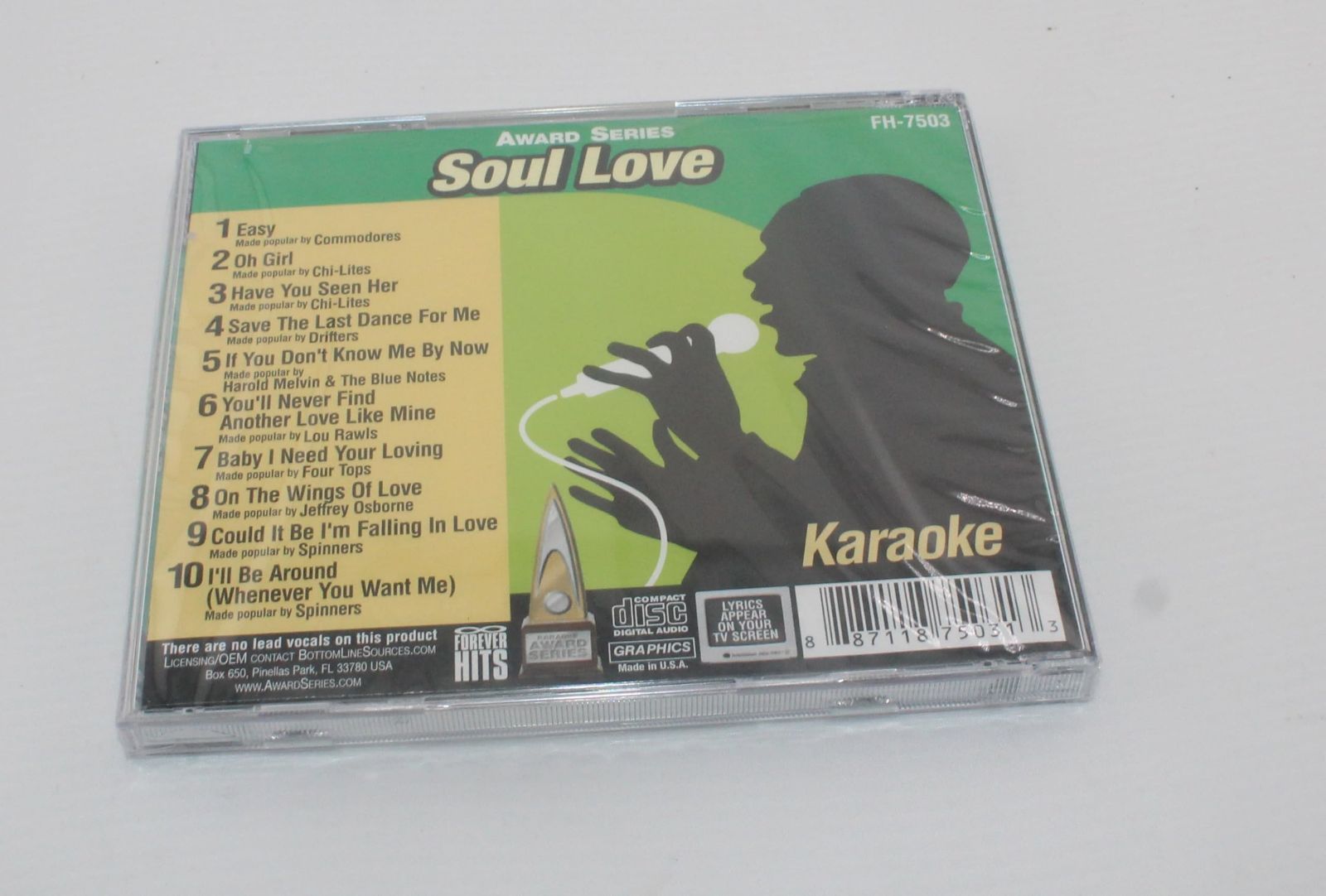 【CD】Karaoke: Soul Love