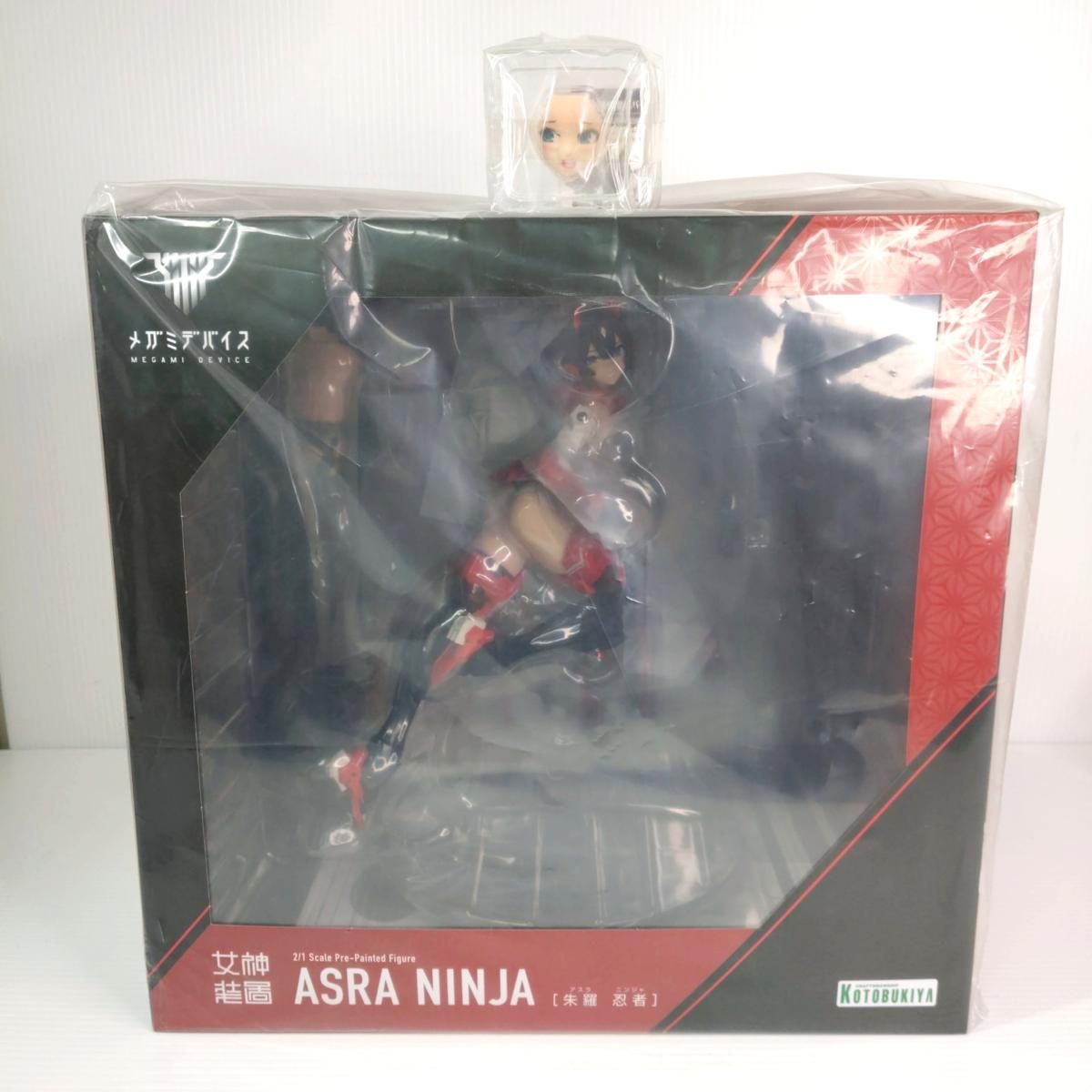 【中古未開封品】コトブキヤ メガミデバイス 朱羅 忍者 2/1スケール 表情パーツ付き〇YR-54970〇
