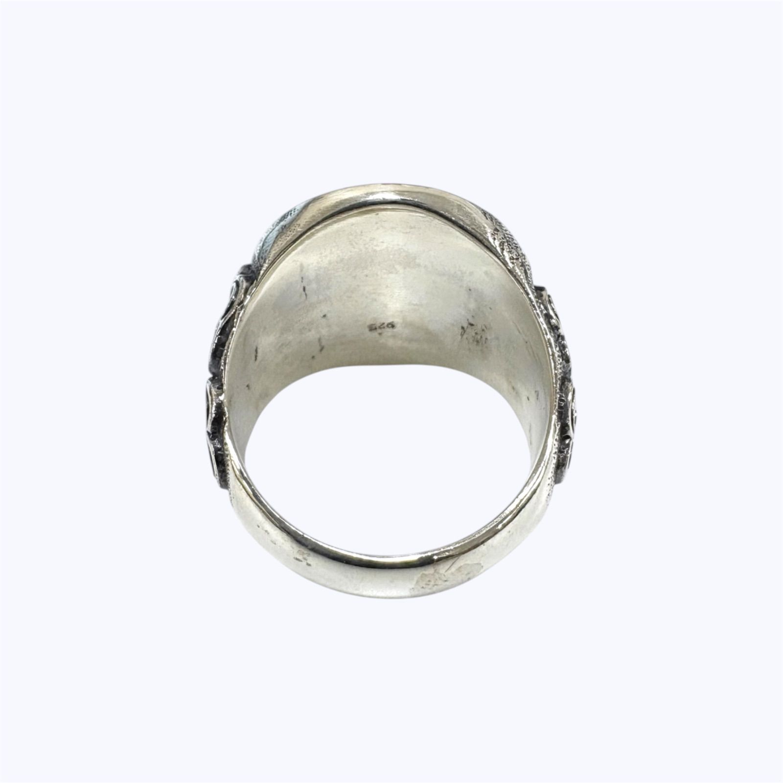展示品 シルバー925リング ハンドメイド 20号 展示品】シルバー925リング ハンドメイド デザインリング20号 ③